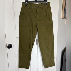 Women’s Olive Green Casual Pants